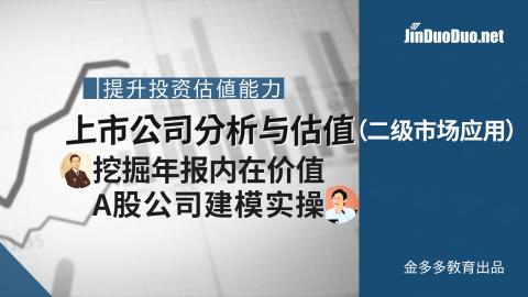 上市公司分析與估值